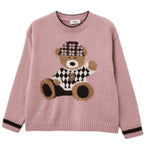 Dixie Maglia tinta unita Girocollo con Stampa Rosa per Bambina NBA7230G79 ROSA DIXIE 