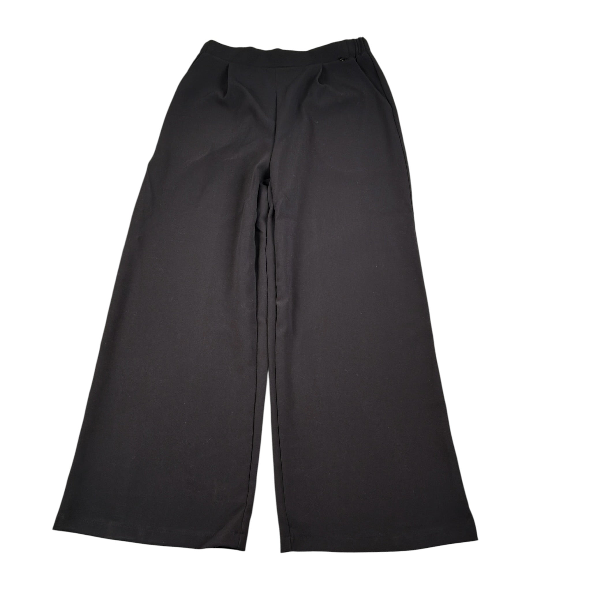 Dixie Pantalone tinta unita Modello Palazzo Nero per Bambina PE69132G799 NERO DIXIE 