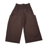Dixie Pantalone tinta unita Modello Palazzo Marrone per Bambina PH52132G79 MARRONE DIXIE 