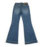 Dixie Jeans tinta unita Modello Zampa Blu per Bambina PHB8012G79 BLU DIXIE 