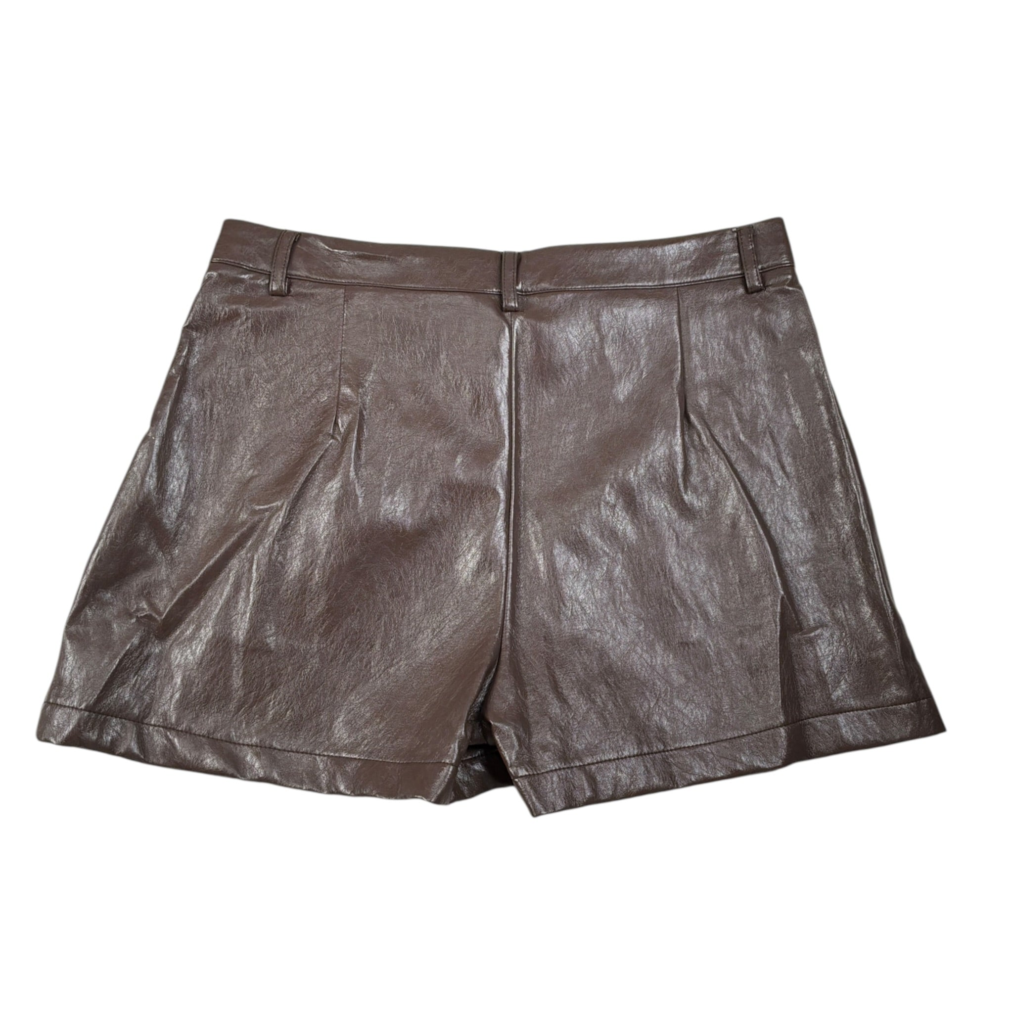 Dixie Short In Ecopelle tinta unita Marrone per Bambina RB09200G79 MARRONE DIXIE 