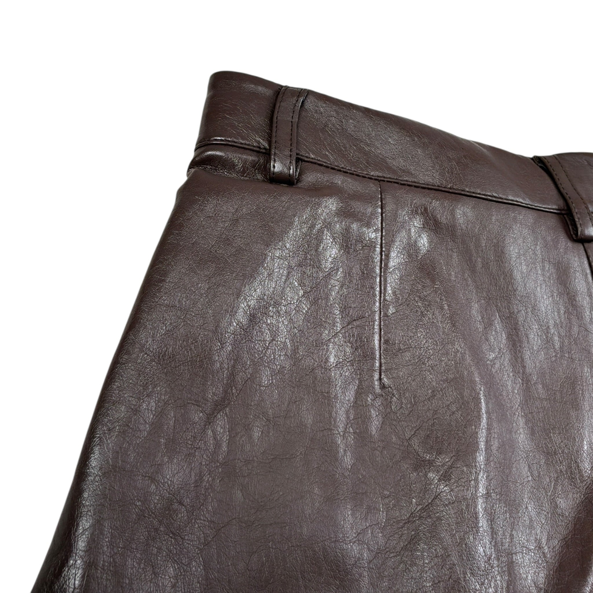Dixie Short In Ecopelle tinta unita Marrone per Bambina RB09200G79XX MARRONE DIXIE 