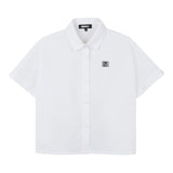 Dkny Camicia Manica Lunga tinta unita con Maniche Rimovibili Bianco per Bambino D62351 BIANCO DKNY 