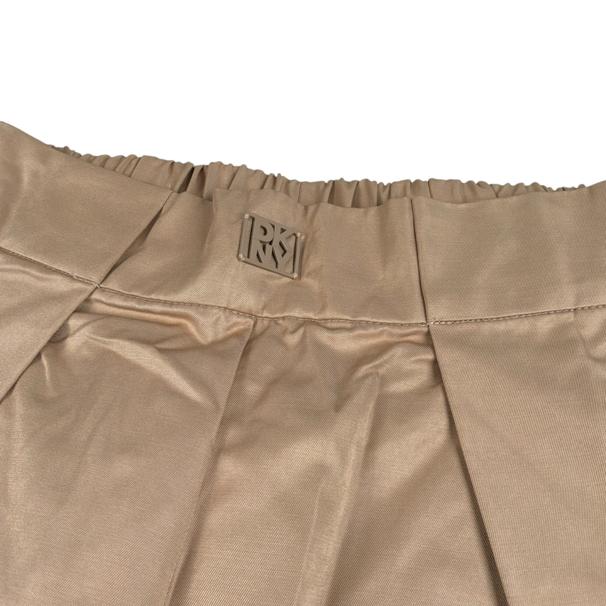 Dkny Pantalone tinta unita Modello Palazzo Beige per Bambina D62362 BEIGE DKNY 