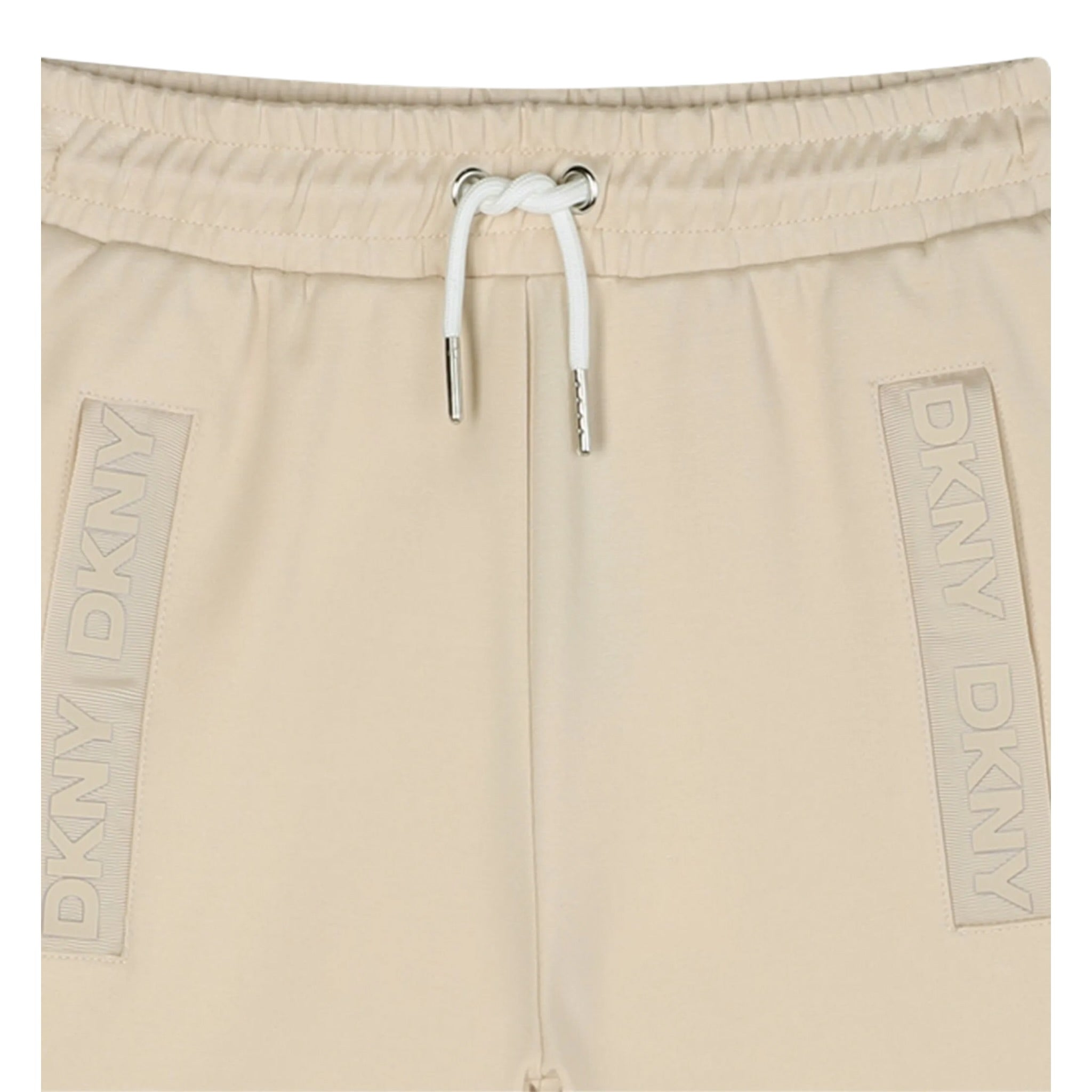 Dkny Pantalone Tuta Tnta Unita Beige per Bambina D62368 BEIGE DKNY 