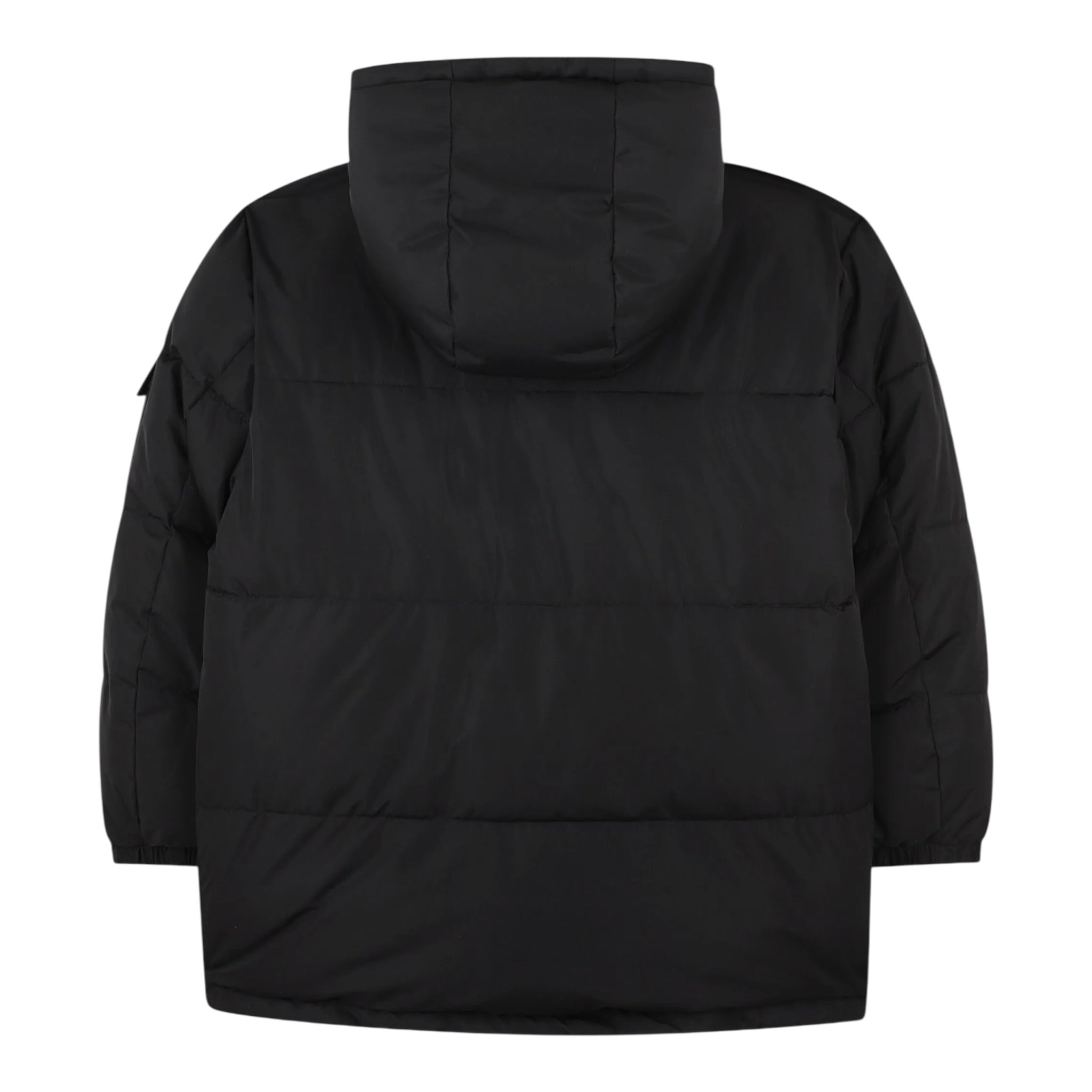 Dkny Giubbino Reversibile Bicolore con Cappuccio Nero/Beige per Bambino D62423 NERO/BEIGE DKNY 