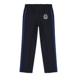 Dolce & Gabbana Pantalone tinta unita con Elastico In Vita Blu per Neonato L44P52 BLU DOLCE & GABBANA 