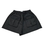 Dondup Short tinta unita con Elastico In Vita Nero per Bambina DFBE135 NERO DONDUP 