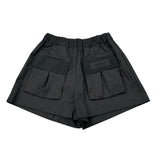 Dondup Short tinta unita con Elastico In Vita Nero per Bambina DFBE135X NERO DONDUP 