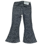 Dondup Jeans tinta unita Modello Zampa Fantasia Maculata Grigio per Bambina DFPA156J GRIGIO DONDUP 