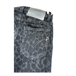 Dondup Jeans tinta unita Modello Zampa Fantasia Maculata Grigio per Bambina DFPA156J GRIGIO DONDUP 