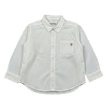Dondup Camicia Manica Lunga tinta unita Bianco per Neonato DMCA003 BIANCO DONDUP 