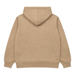 Dondup Felpa tinta unita con Stampa E Cappuccio Beige per Bambina DMFE018X BEIGE DONDUP 