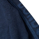 Dondup Maglia tinta unita Girocollo con Logo Blu per Bambino DMMA0322 BLU DONDUP 