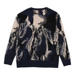 Dondup Maglia tinta unita con Stampa Blu per Bambino DMMA037 BLU DONDUP 