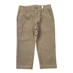 Dondup Pantalone tinta unita con Girovita Regolabile Beige per Neonato DMPA145N BEIGE DONDUP 