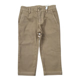 Dondup Pantalone tinta unita con Girovita Regolabile Beige per Neonato DMPA145N BEIGE DONDUP 