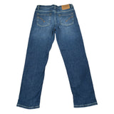 Dondup Jeans tinta unita con Girovita Regolabile Blu per Bambino DMPA155 BLU DONDUP 