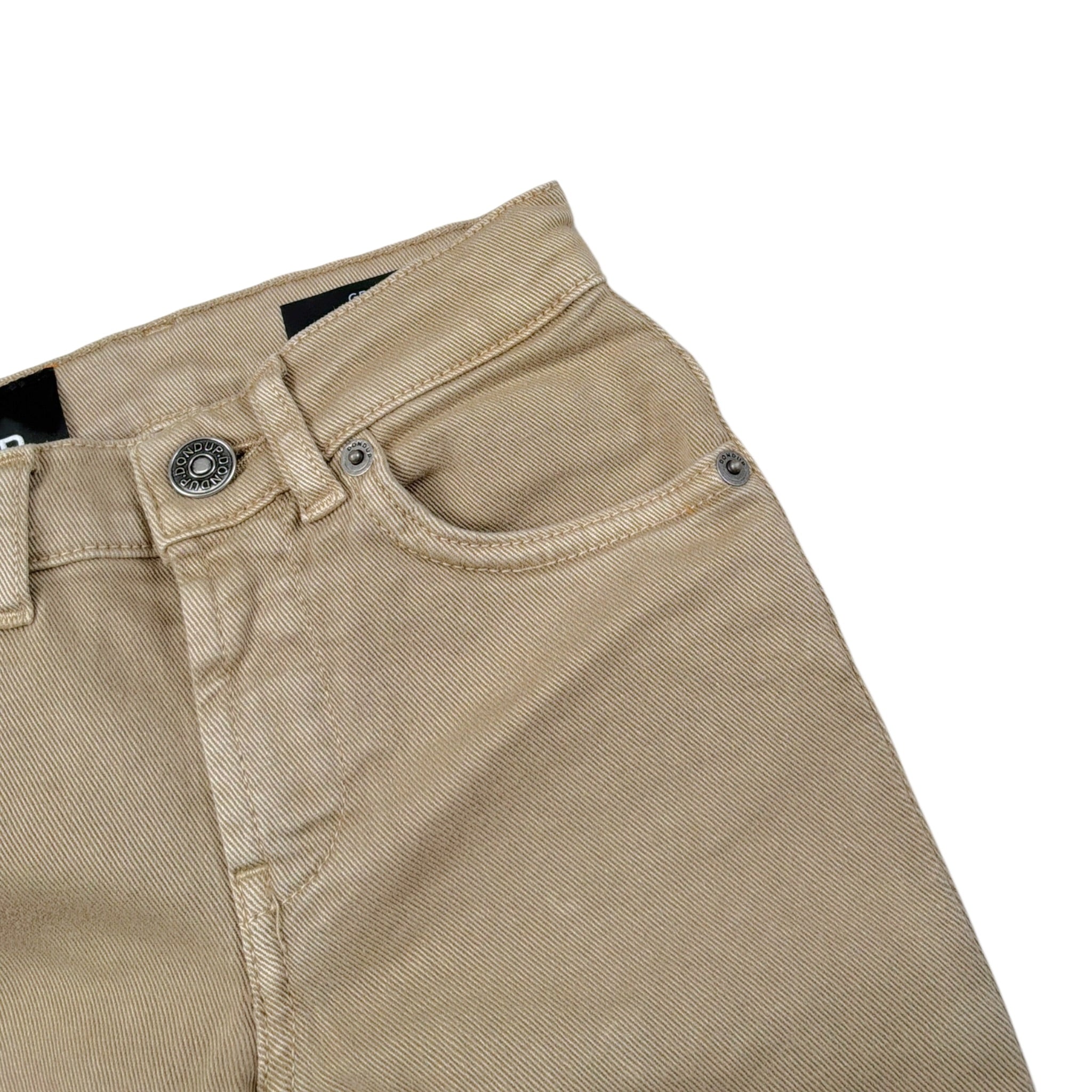 Dondup Pantalone tinta unita 5 Tasche Beige per Bambino DMPA161 BEIGE DONDUP 