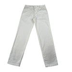 Dondup Pantalone tinta unita con Tasca A Filo Panna per Bambina DMPA251 PANNA DONDUP 