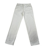 Dondup Pantalone tinta unita con Tasca A Filo Panna per Bambina DMPA251 PANNA DONDUP 