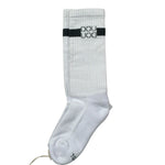 Dou Dou Calzini tinta unita con Logo Bianco per Bambino DS0P10Z0553 BIANCO DOU DOU 