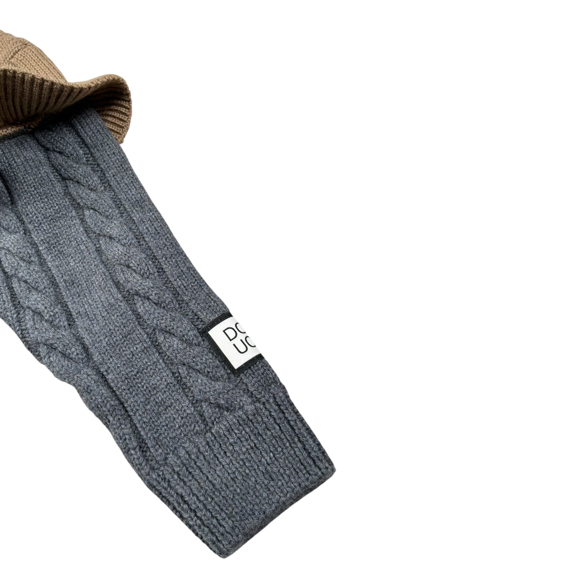 Dou Dou Maglia Bicolore con Rouches Grigio per Bambina DV9A30 GRIGIO DOU DOU 