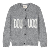 Dou Dou Cardigan tinta unita Grigio per Bambina DV9P30 GRIGIO DOU DOU 