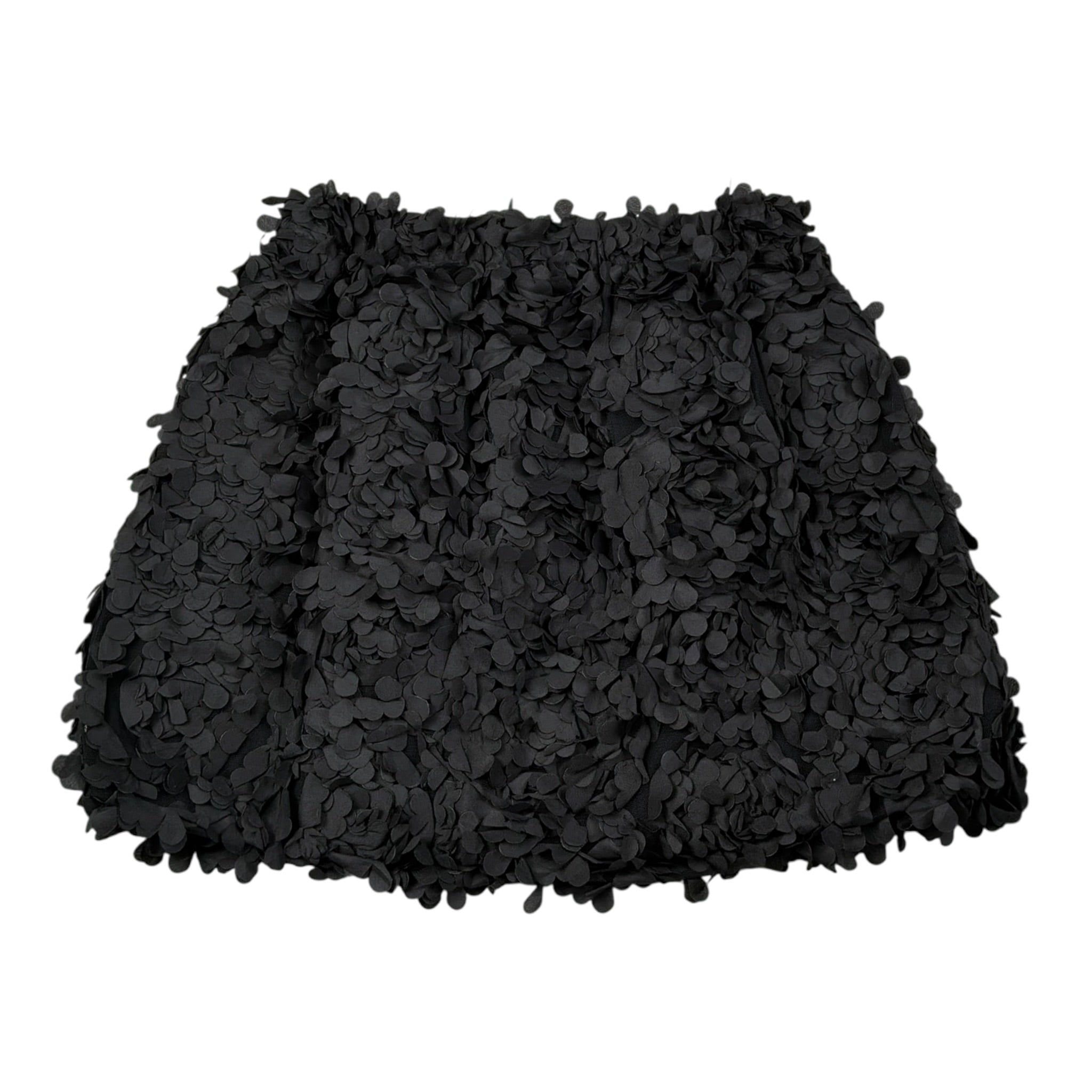 Dou Dou gonna  tinta unita con Applicazioni Nero per Bambina DW5A71 NERO DOU DOU 