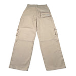 Dou Dou Pantalone tinta unita Modello Cargo Beige per Bambina DW6P30XX BEIGE DOU DOU 