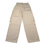 Dou Dou Pantalone tinta unita Modello Cargo Beige per Bambina DW6P30XX BEIGE DOU DOU 