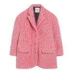 Dou Dou Cappotto tinta unita Rosa per Bambina DX2A04E0236 ROSA DOU DOU 