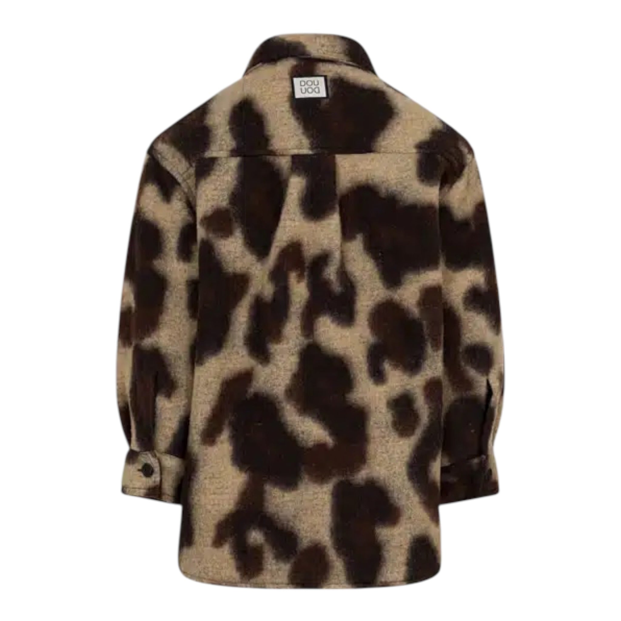 Dou Dou Cappotto tinta unita con Fantasia Beige per Bambina DX2P07E0233 BEIGE DOU DOU 