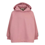 Dou Dou Felpa tinta unita con Cappuccio Rosa per Bambina DX4A20 ROSA DOU DOU 