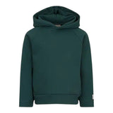 Dou Dou Felpa tinta unita con Cappuccio Verde per Bambino DX4P80 VERDE DOU DOU 