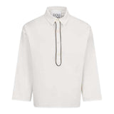 Dou Dou Camicie tinta unita con Logo Bianco per Bambina DX5P00 BIANCO DOU DOU 