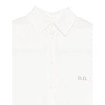 Dou Dou Camicie tinta unita con Logo Bianco per Bambina DX5P10 BIANCO DOU DOU 