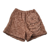 Dou Dou Short tinta unita con Applicazioni Marrone per Bambina DX6A79E0236 MARRONE DOU DOU 