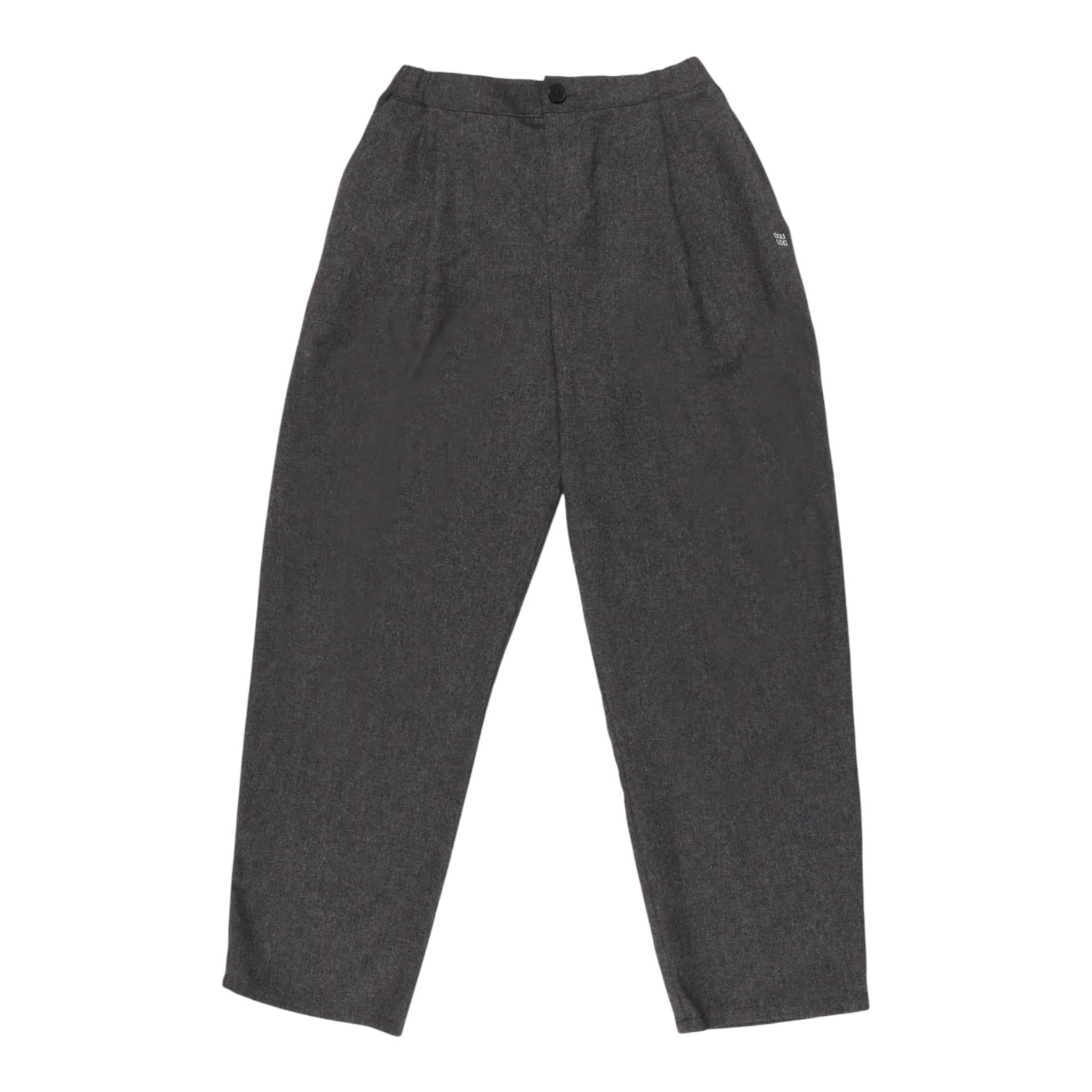 Dou Dou Pantalone tinta unita con Elastico In Vita Grigio per Bambina DX6P11L0296 GRIGIO DOU DOU 
