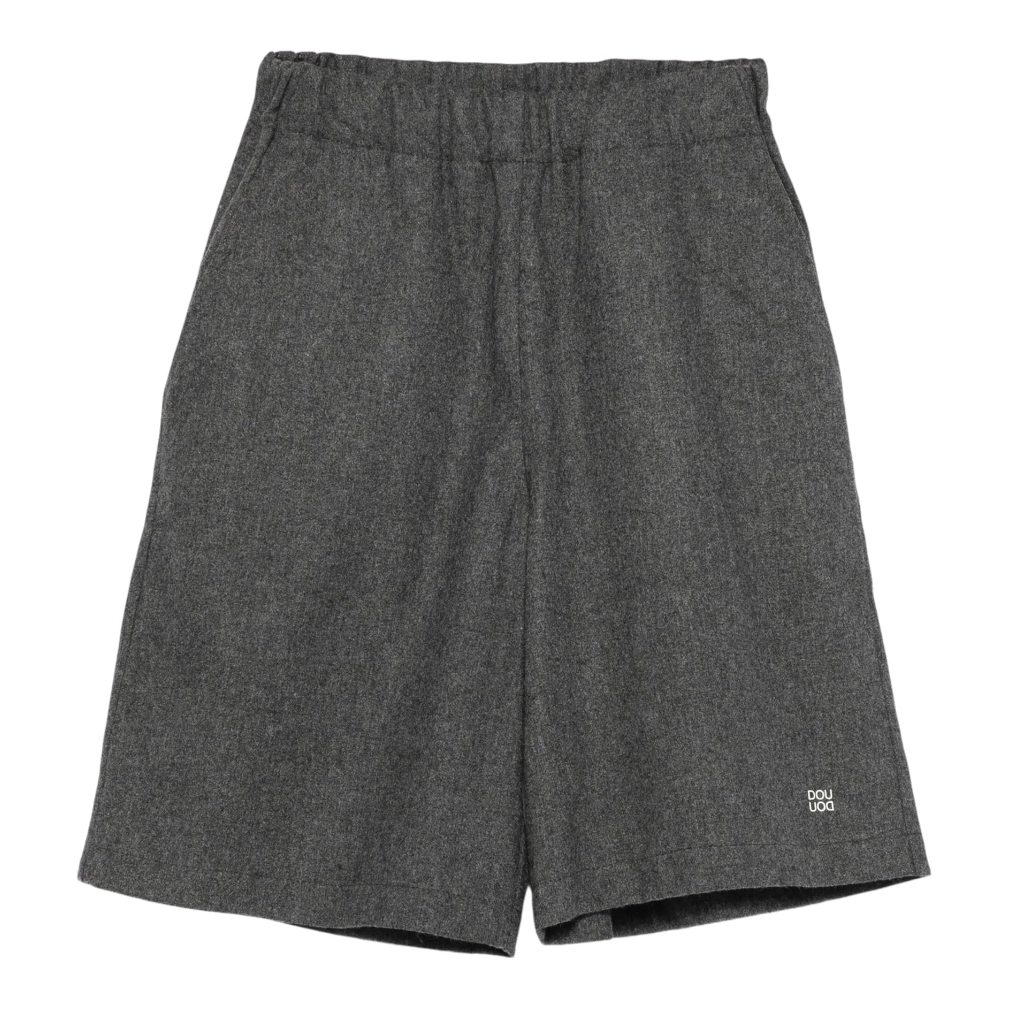 Dou Dou Bermuda tinta unita con Elastico In Vita Grigio per Bambino DX6Q69 GRIGIO DOU DOU 