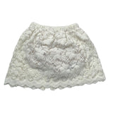 Dou Dou Short tinta unita con Ricami Bianco per Bambina DX7B11U0237 BIANCO DOU DOU 