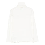 Dou Dou Shirt Collo Alto tinta unita Panna per Bambina DX8A30 PANNA DOU DOU 