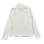 Dou Dou Shirt Collo Alto tinta unita Panna per Bambina DX8A30X PANNA DOU DOU 