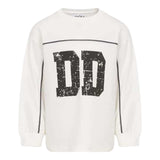 Dou Dou Shirt tinta unita con Stampa Bianco per Bambina DX8P10 BIANCO DOU DOU 