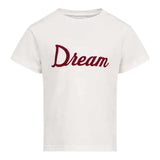 Dou Dou T-Shirt Girocollo tinta unita con Stampa Bianco per Bambina DX8P41 BIANCO DOU DOU 
