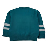 Dou Dou Maglia tinta unita con Stampa Verde per Bambina DX9P30 VERDE DOU DOU 