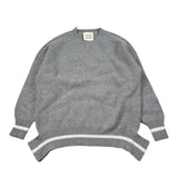 Dou Dou Maglia tinta unita con Fantasia Grigio per Bambina DX9P40W0041X GRIGIO DOU DOU 