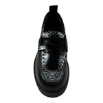 Dou Dou Mocassino tinta unita Nero per Bambina MOC532 NERO DOU DOU 