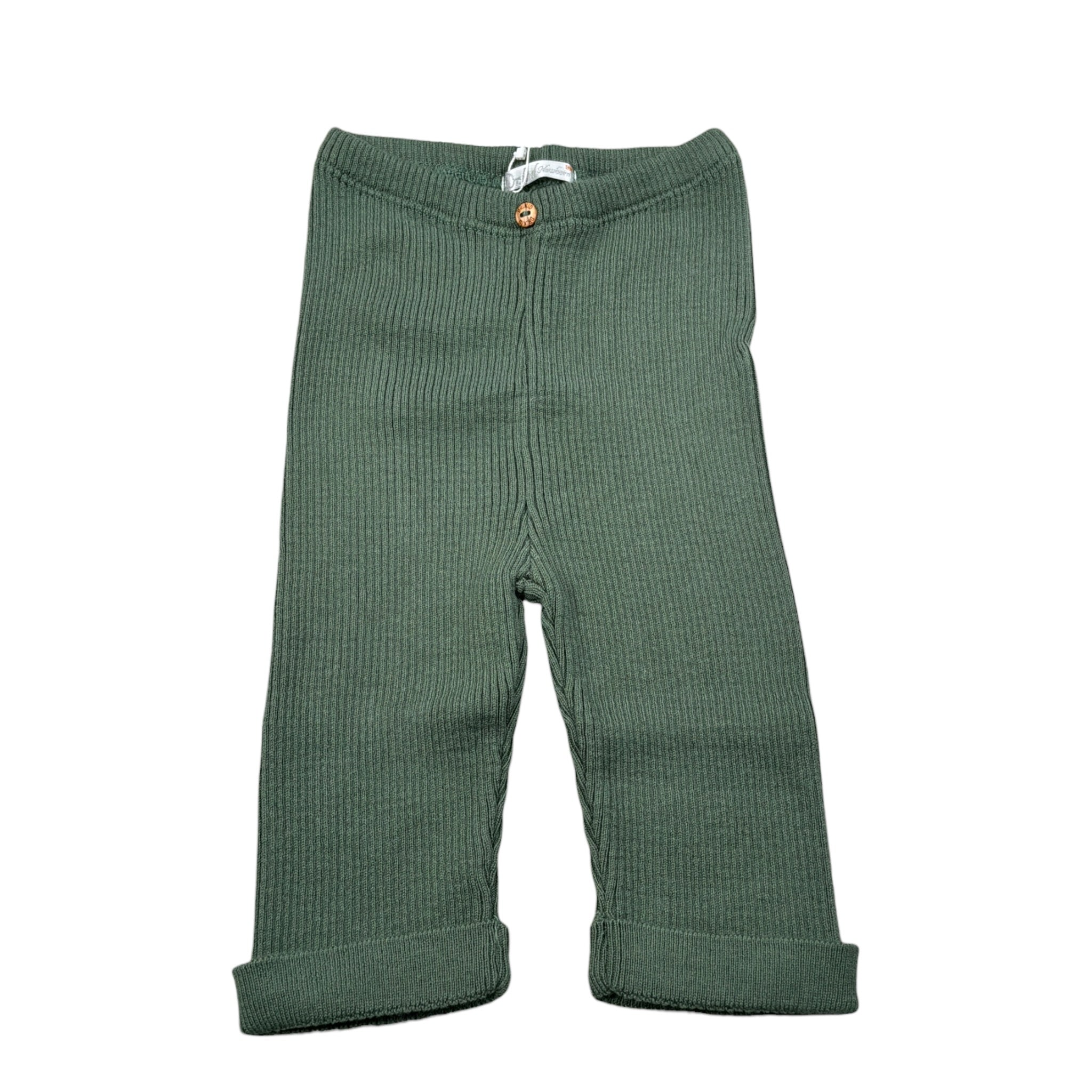 Dr.Kid Pantalone tinta unita Verde per Neonato DK173 VERDE DR.KID 