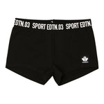 Dsquared2 Culotte tinta unita con Logo Nero per Bambina DQ0039 NERO DSQUARED2 